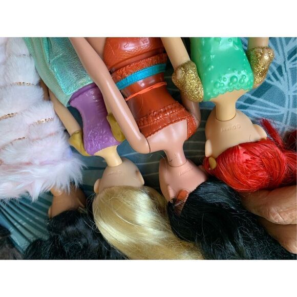 Lot of 10 DISNEY Princess Ken MATTEL play toys Barbie Dolls - Picture 7 of 7